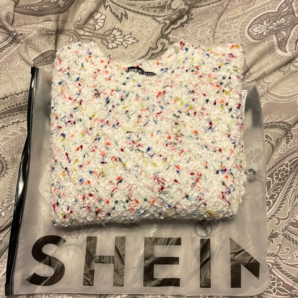 Multicolor Sweater from Shein